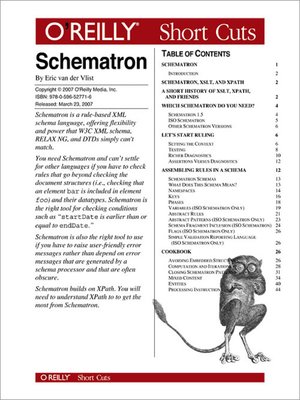 cover image of Schematron